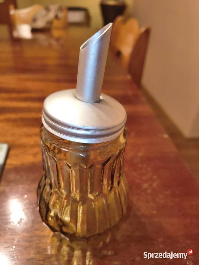 Szklana cukierniczka z dozownikiem opolskie