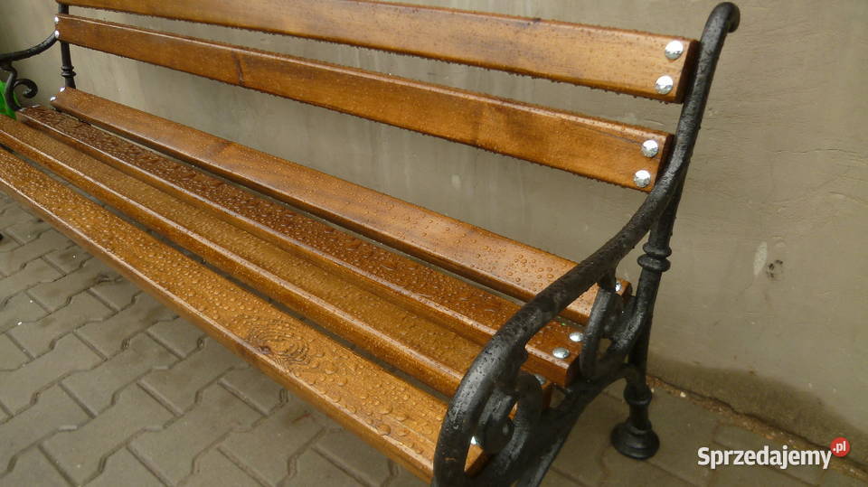 Ławka Wiedeńska z podłokietnikiem Kępno