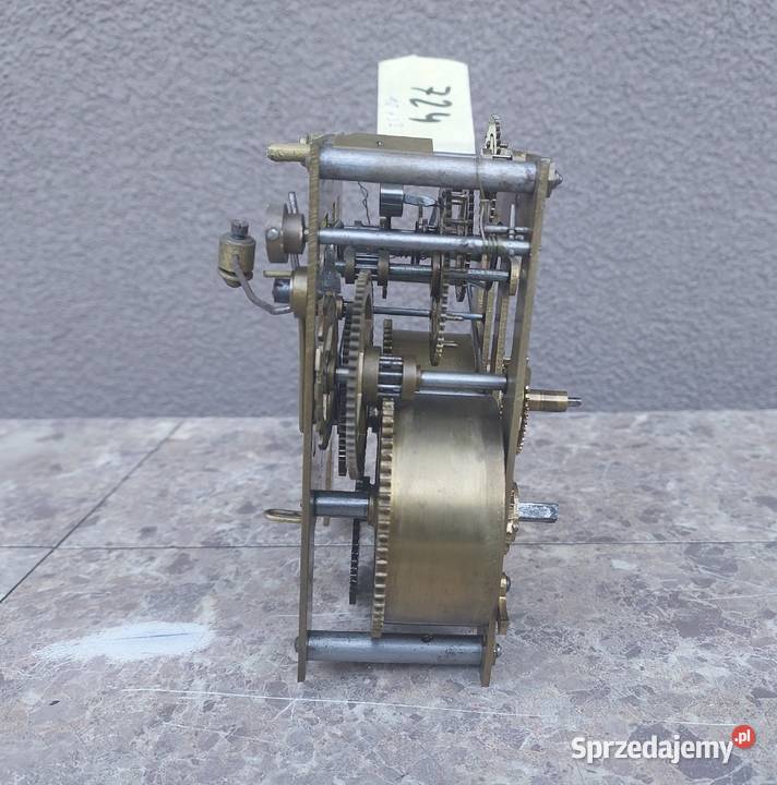 724 Mechanizm starego zegara ściennego Junghans Tczew sprzedam