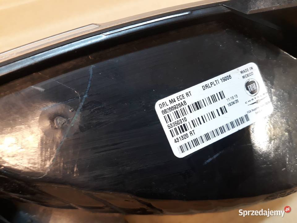 JEEP COMPASS II HALOGEN DRL PRAWY PRZÓD wielkopolskie Międzychód