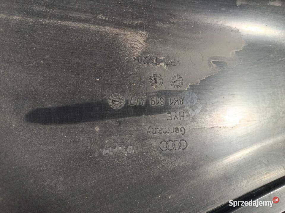ZAŚLEPKA PODSZYBIA AUDI A4 B8 8K1819447 wielkopolskie