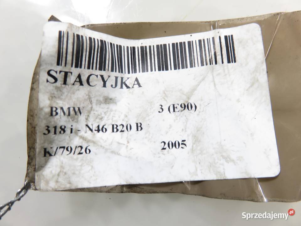 STACYJKA BMW 3 E90 6954719 6954810 osobowe sprzedam