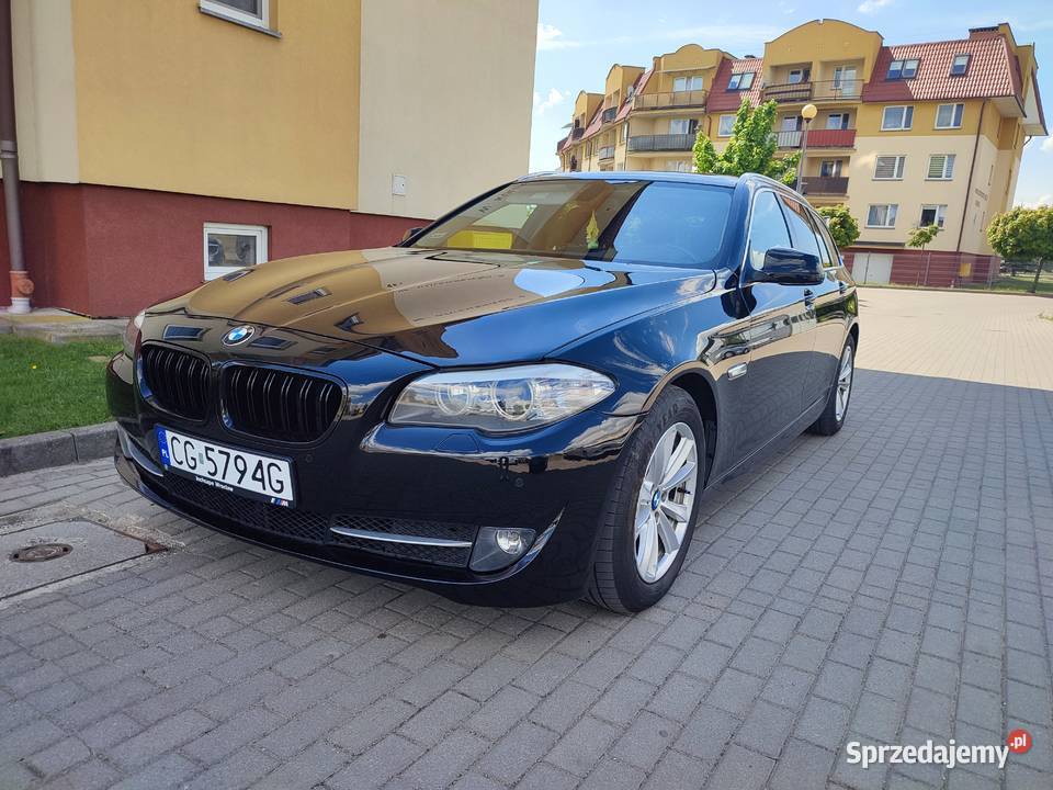 BMW F10 F11 520d 20d 184 Pół skóry Android Duża Seria 5 kujawsko-pomorskie Grudziądz