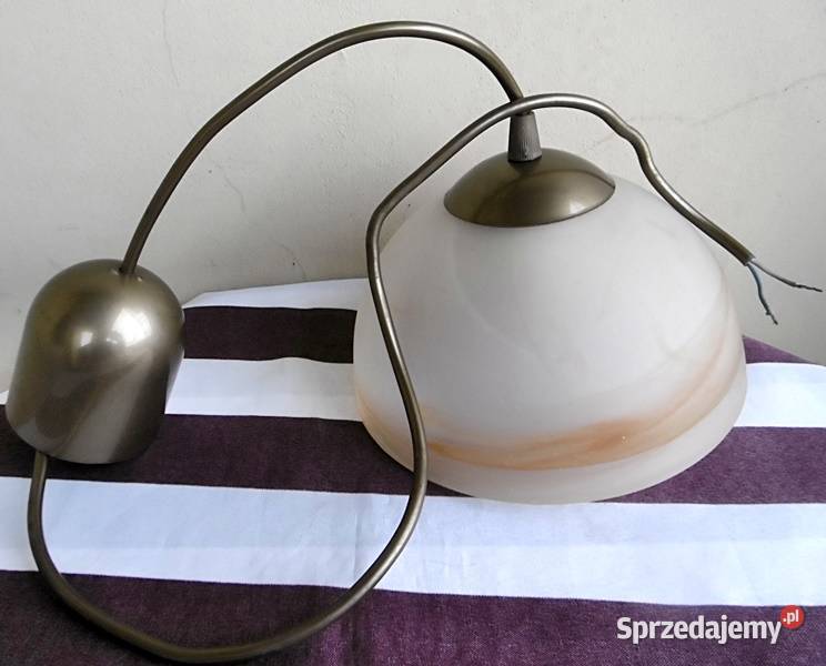 Lampa sufitowa z lat PRL produkcji Fobos Ostrów Wielkopolski