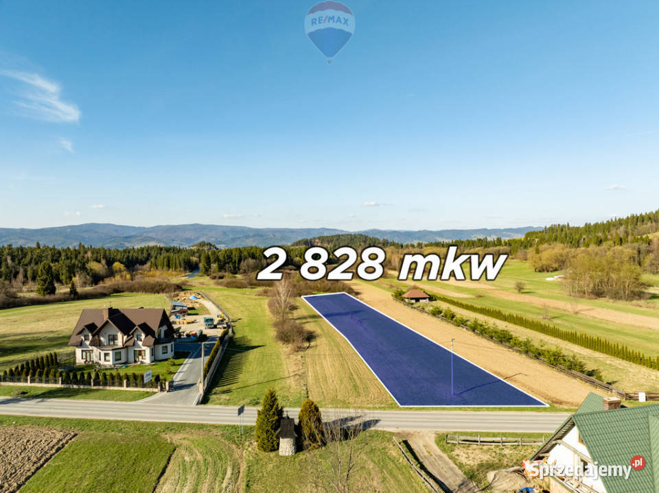 Działka budowlana 28 ar Trybsz Św Elżbiety