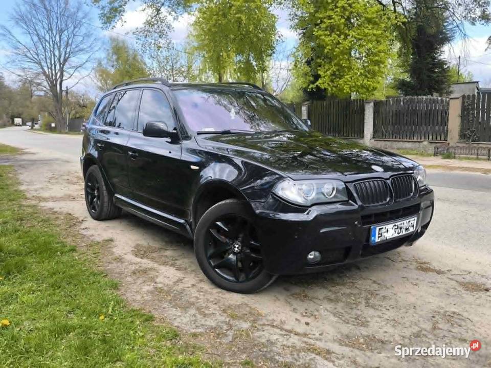BMW X3 E83 30SD Biturbo 2x Mpakiet 395547km Łódź