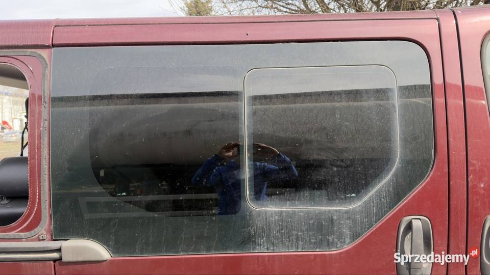Szyby boczne z okienkami Opel vivaro trafic Uszczelki szyb Katowice sprzedam