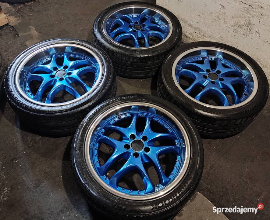 Dezent S 18 5x100 polerowane ranty opony letnie Samochodowe Opole sprzedam