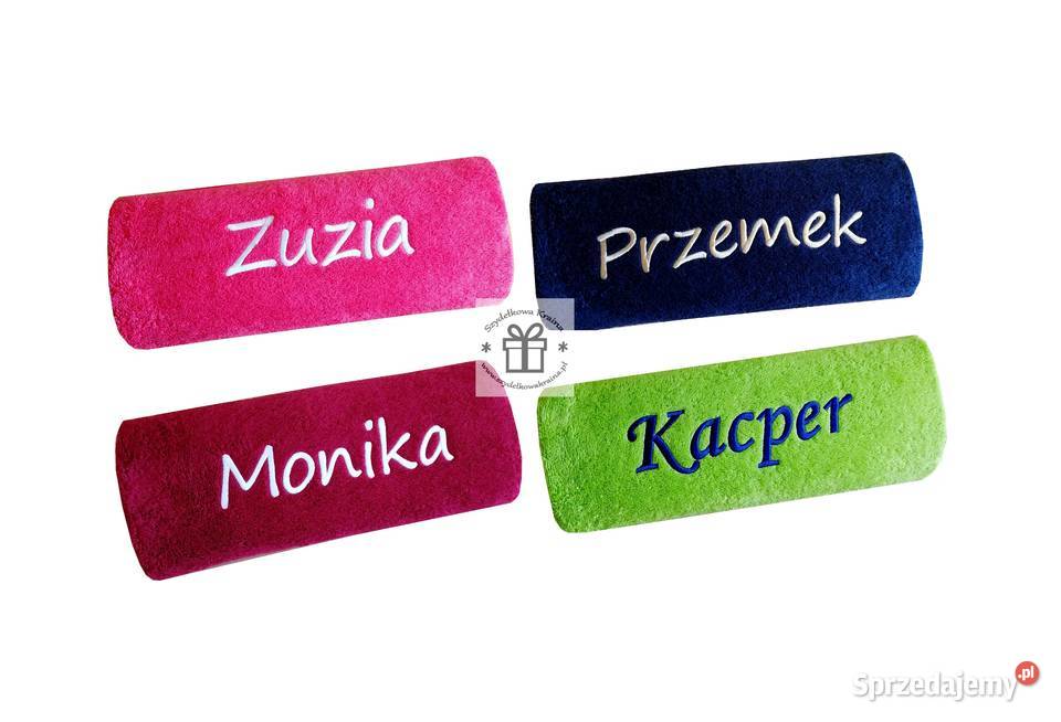 Prezent na Dzień Dziecka RĘCZNIK z napisem sprzedam