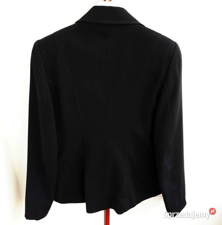 Żakiet marynarka S 36 czarna kieszenie YESSICA