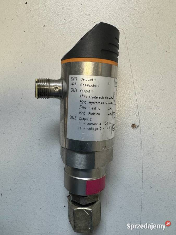 Elektroniczny czujnik ciśnienia ifm electronic Bratoszewice