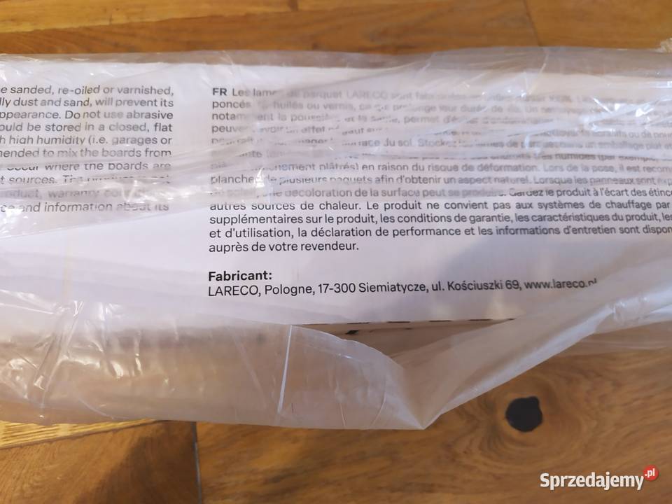 Lareco deska lita podłogowa Bory Polskie dąb podkarpackie Stalowa Wola
