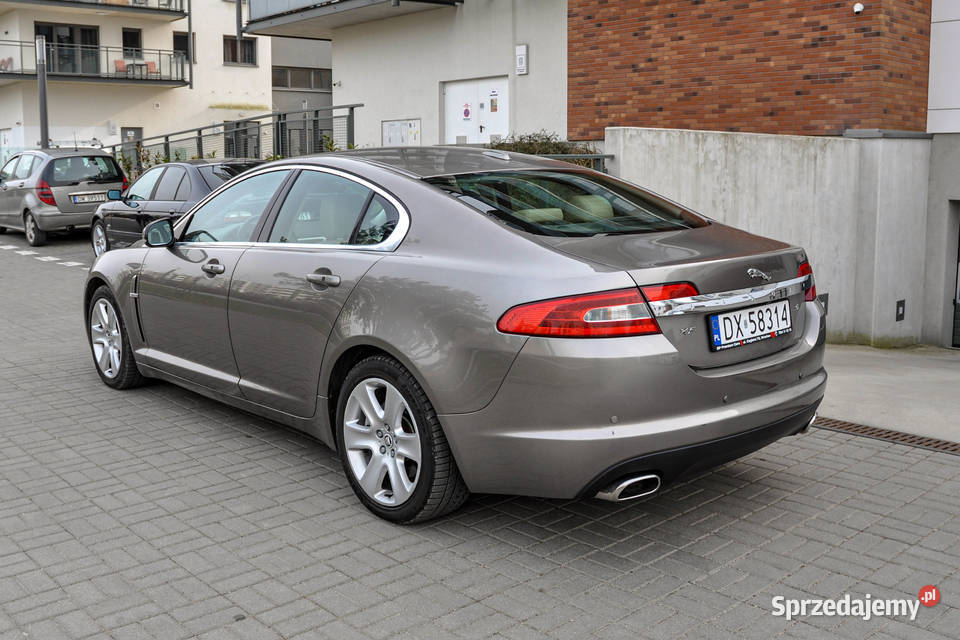 Jaguar XF 30d 275 2010 r Automat Skóry XF Motoryzacja Wrocław sprzedam