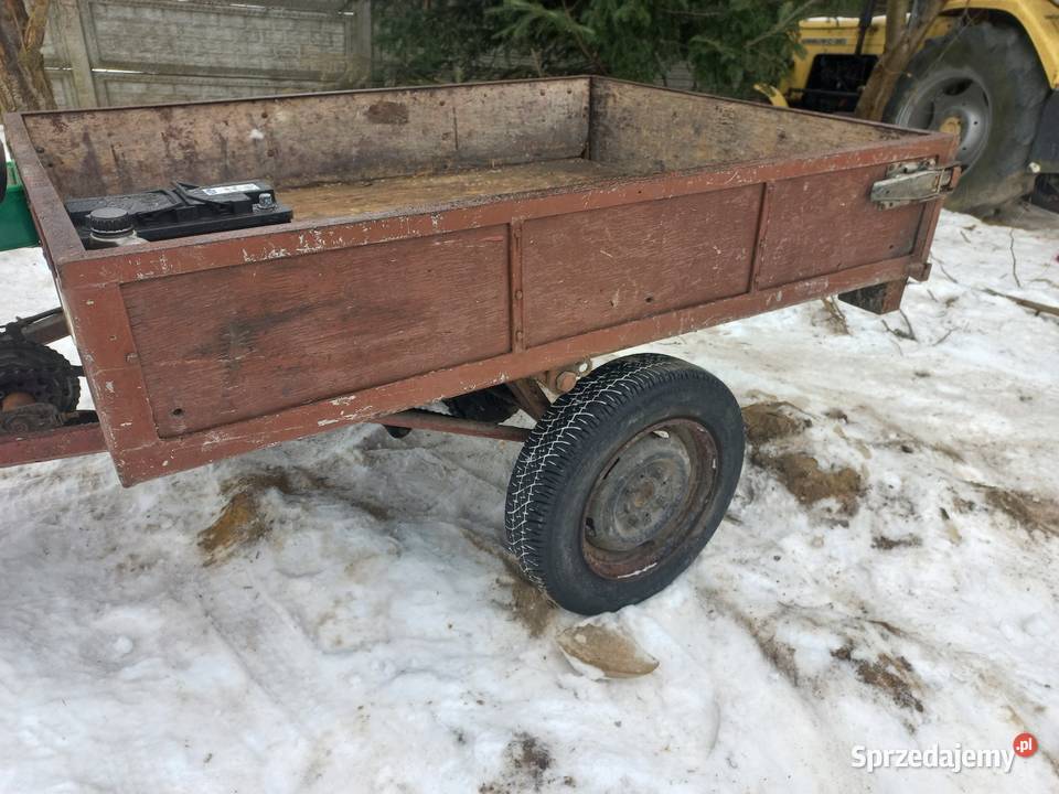Przyczepka 120 x 150 przyczepa kołówka traktorek Maszyny rolnicze Kraków