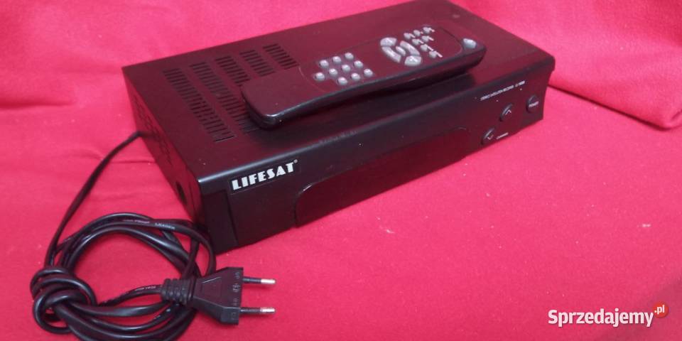 Receiver satelitarny Lifesat LS 1999B sprawny Sprzęt satelitarny Reda