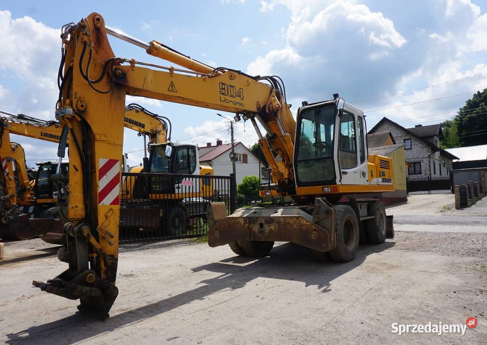 Koparka kołowa Liebherr A 904 2002 Jeziorko