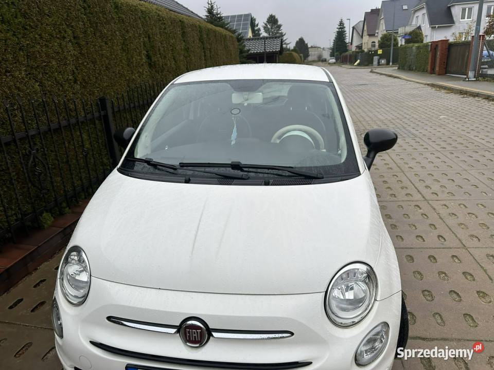 Fiat 500 Polski salon 2 wł symboliczny przebieg elektryczne lusterka Wejherowo
