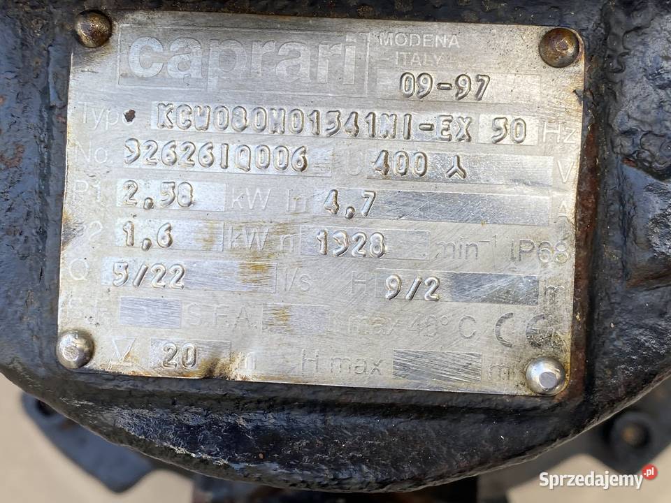 Pompa Zatapialna Ściekowa Szlamowa Do Wody wielkopolskie Nowy Tomyśl