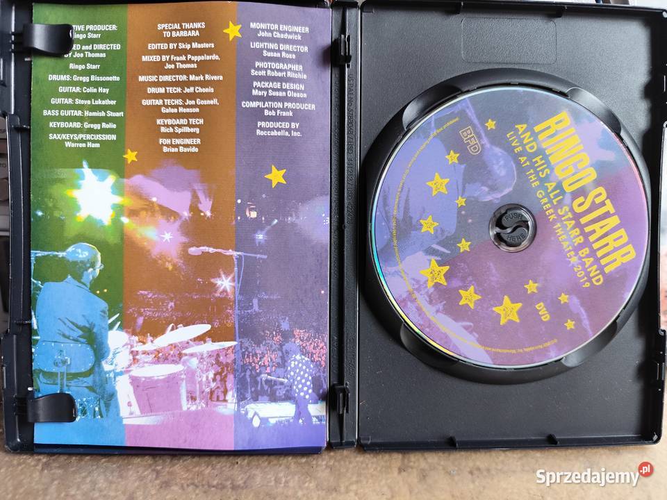 DVD Ringo Starr Live At The Greek Theater 2019 Kultura i Rozrywka