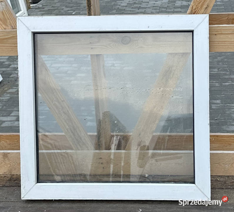 OKNA KacprzaK Witryna 76X69 FIX Używany PCV sprzedam