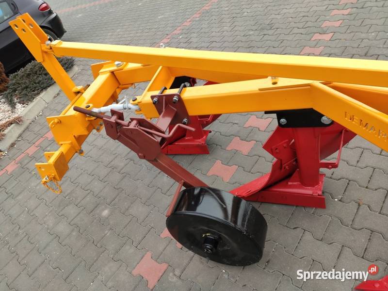 Pług 4 skibowy Atlas podwyższany zrywalny nieuszkodzony Wałcz