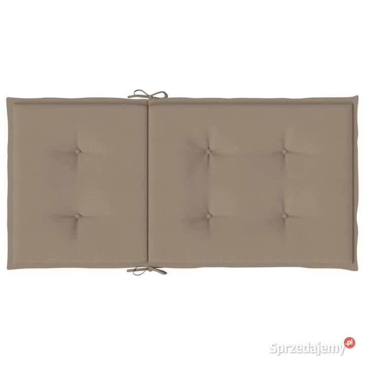 Poduszki na krzesła ogrodowe 4 taupe 100x50x3 Ogród mazowieckie Warszawa
