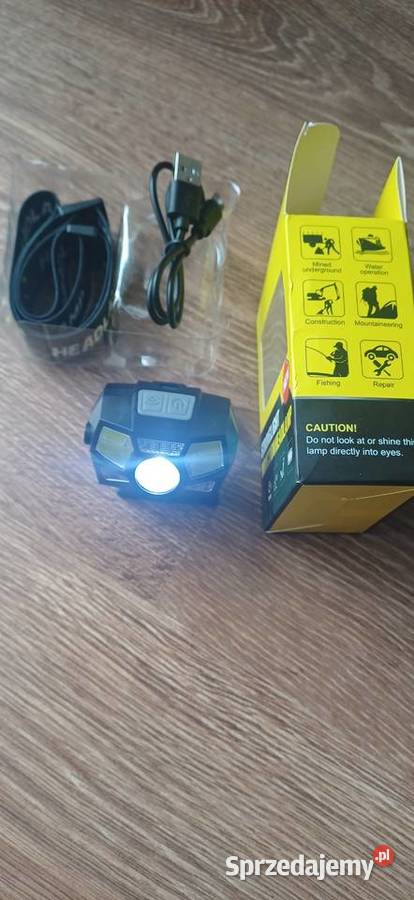 Wodoodporna taktyczna lampka czołowa LED do MICH Sport i Wypoczynek