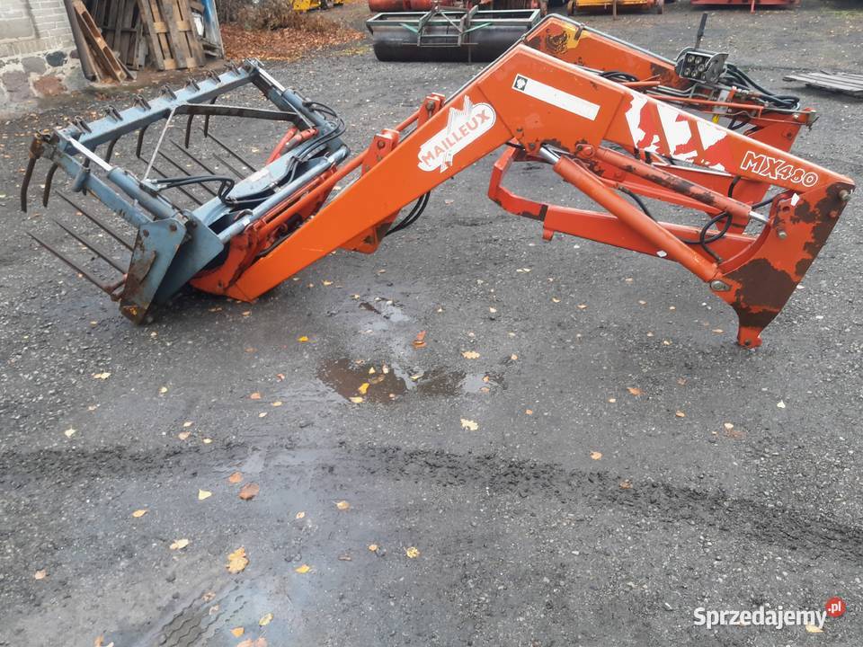 Ładowacz czołowy tur Mailleux MX 480 Case 685 XL lubelskie Ryki