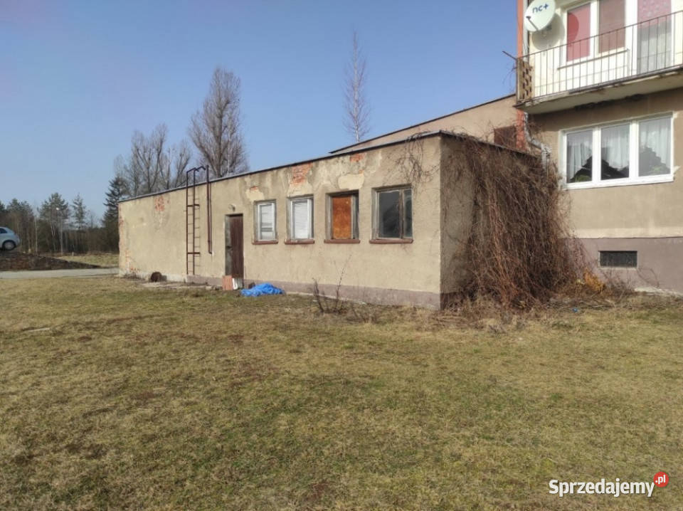 Lokal byłej kotłowni 255m2 działka 01423ha do 490zł/m2 Potok sprzedam