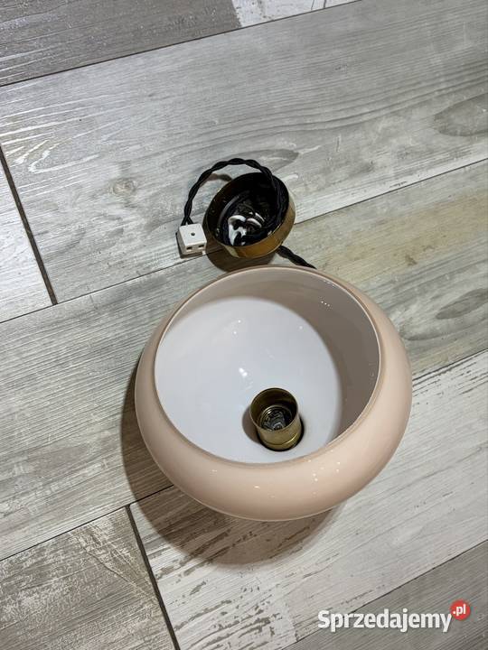Lampa wisząca z kloszem beret śląskie