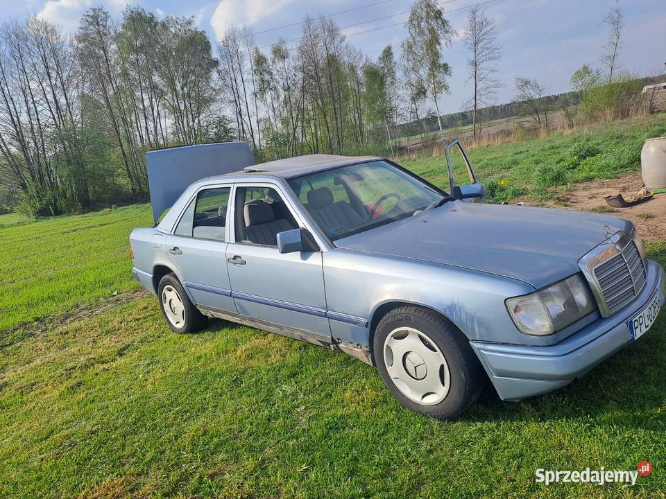 Mercedes w124 250d 1988r orginal do Renowacji 420400km W124 Konin