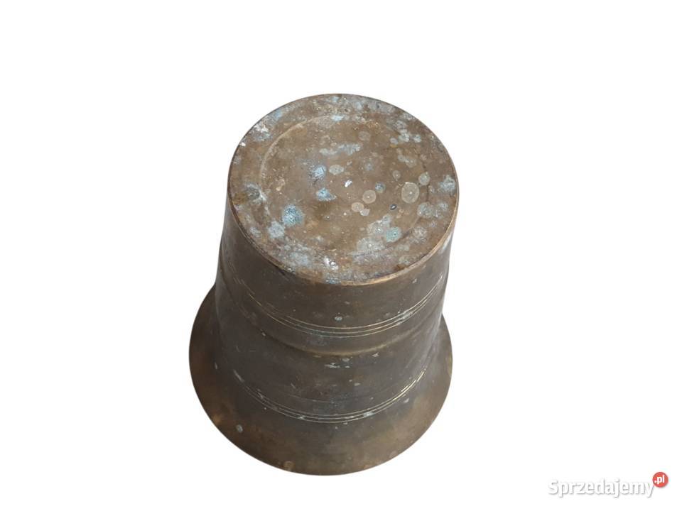 Stary mosiężny moździerz kuchenny lata 4050 Cieszyn