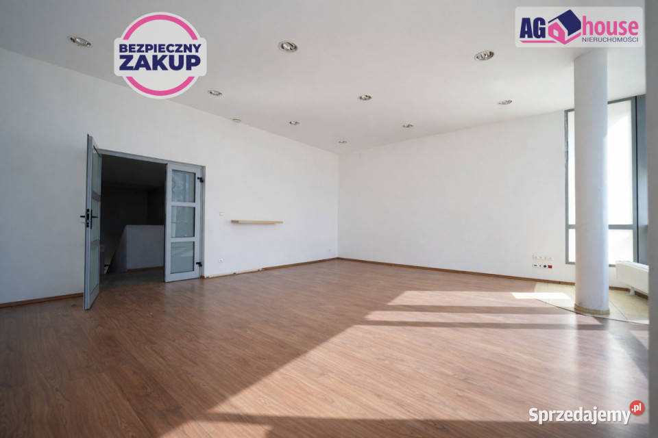 Ogłoszenie lokal 133m2 Pruszcz Gdański Ilość pomieszczeń 7