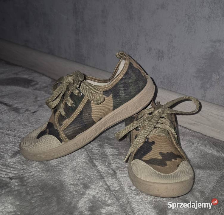 Buty buciki tenisówki chłopiec moro 30 tkanina łódzkie Łódź sprzedam