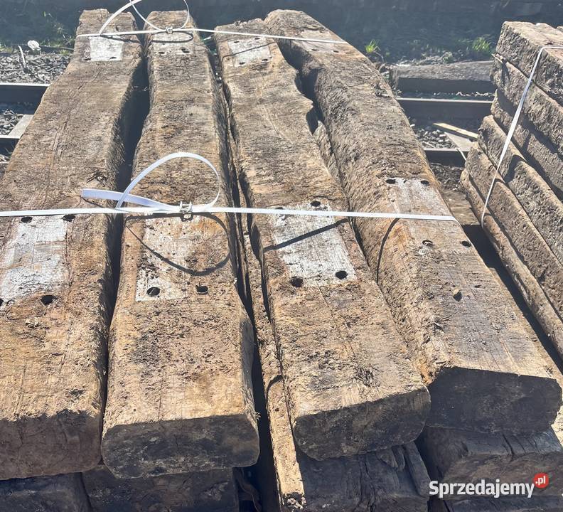 Belki drewniane podkłady kolejowe Tarnowskie Góry