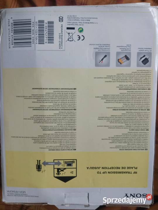 Sony MDRRF840RK Słuchawki bezprzewodowe Legnica