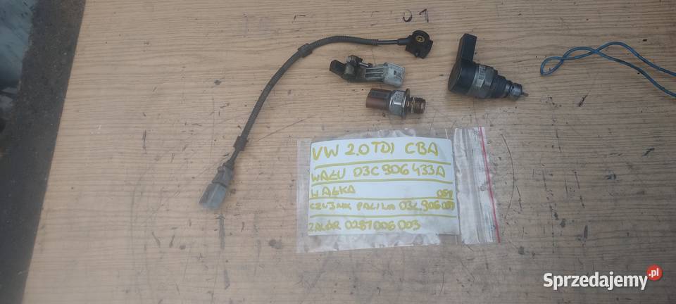 VW AUDI SEAT SKODA 20 TDI czujnik zawór paliwa Kielce