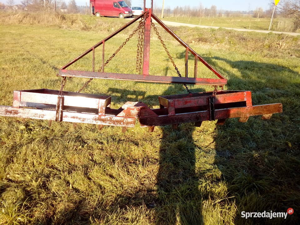 Włóka polowa brona lakowa talerzowka kverneland Agregaty