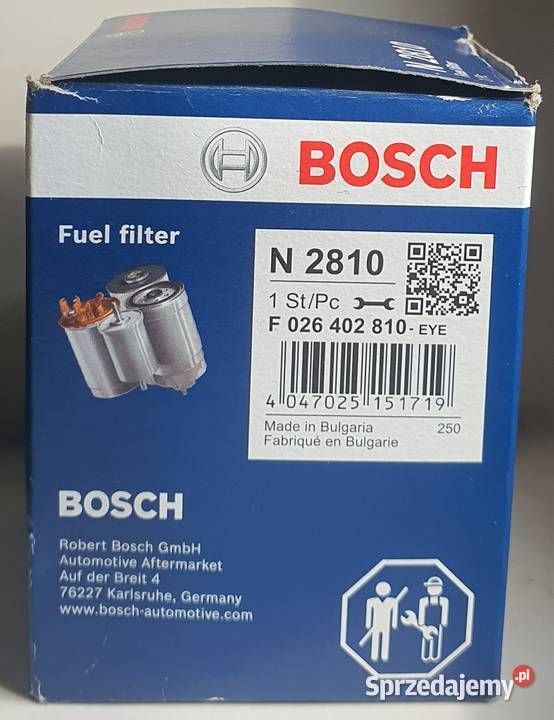 Filtr paliwa Bosch N 2810 Wałbrzych