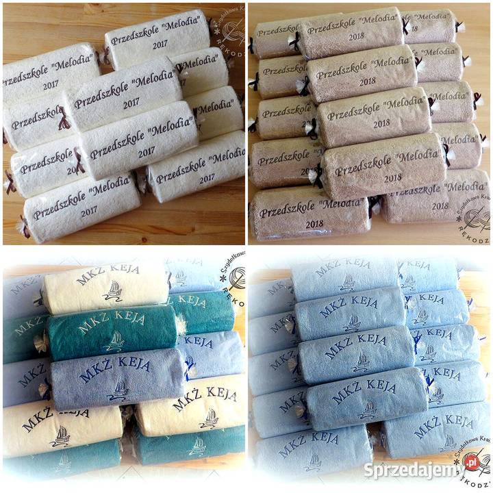 Ręcznik kosmetyczny z LOGO FIRMY salon piękności sprzedam