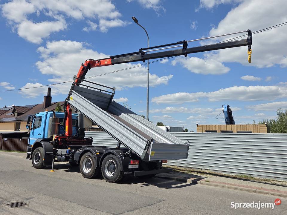 AXOR 2633 6x4 330 HDS PALFINGER PK12001 3 WYSUWY Dźwigi samochodowe Łańcut