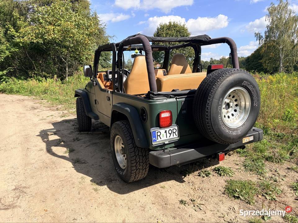 Jeep Wrangler TJ 25l 1997 zielony Łódź