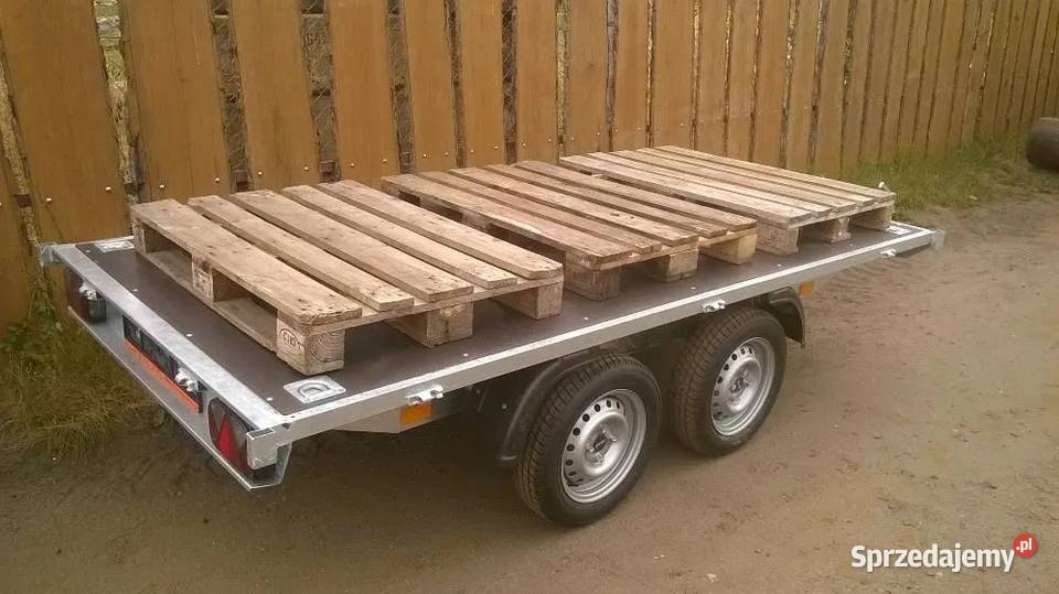 Przyczepka min pod ule przyczepa 300x150 alu Stargard