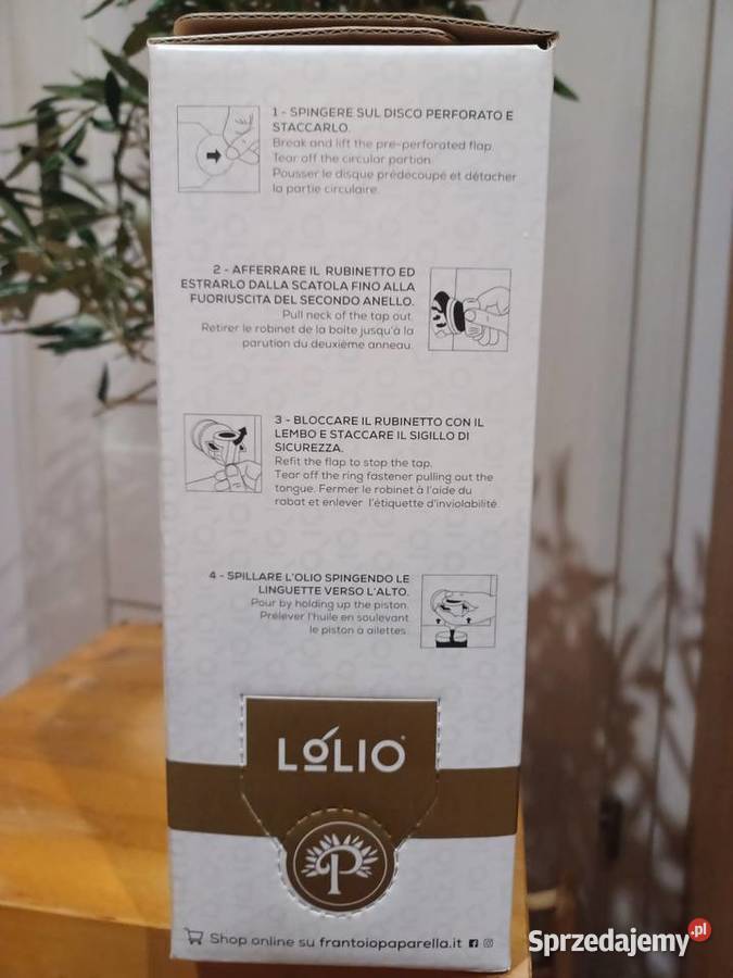 Włoska oliwa virgin Fruttato coratina 5l