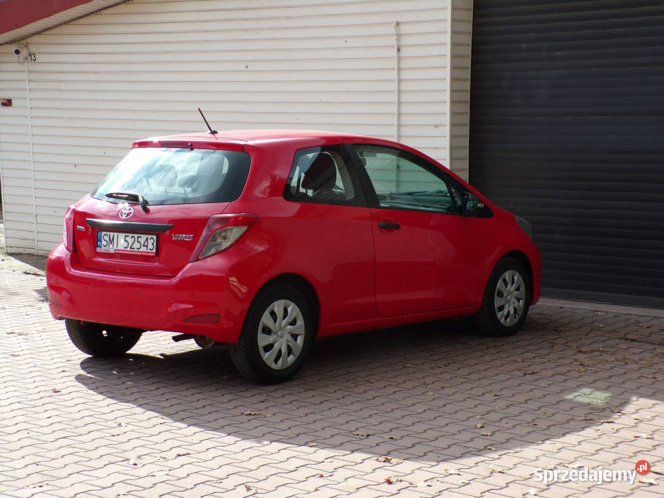 Toyota Yaris Klimatyzacja Gwarancja 10 70 2014R manualna śląskie Mikołów