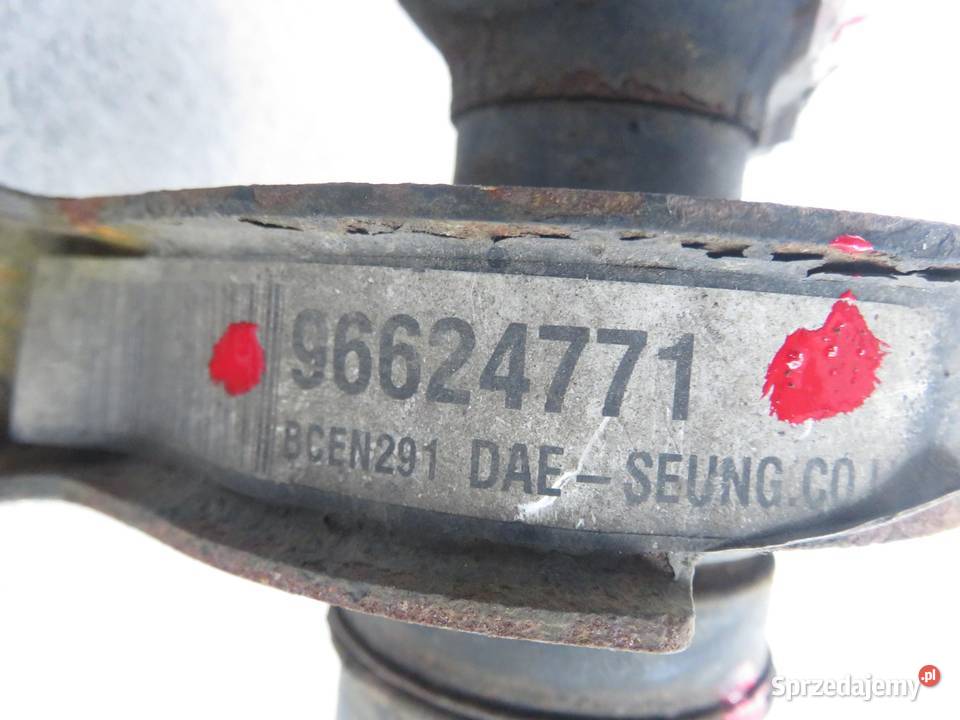 WAŁ NAPĘDOWY OPEL ANTARA A 20 CDTI 96624771