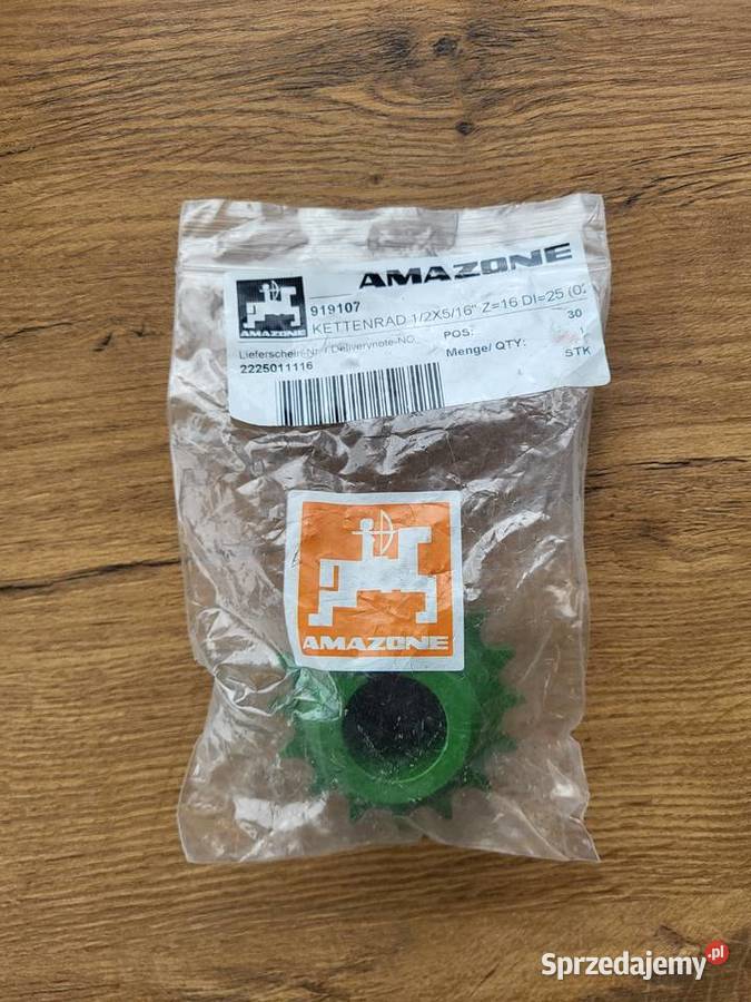 AMAZONE 919107 ZĘBATKA NAPĘD MIESZADŁA Żerków sprzedam