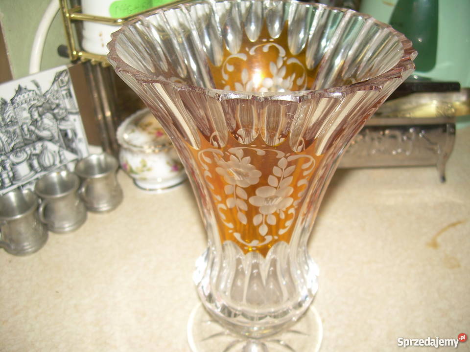 Kryształy różnekomplety kryształowe Warszawa sprzedam