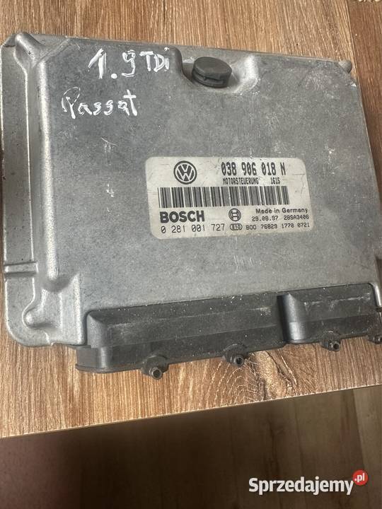 Sterownik ECU 19 TDI 038906018N CHIP TUNING MAPA kujawsko-pomorskie Brodnica