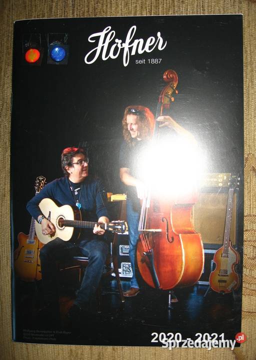 Hofner 2020 2021 guitar catalog katalog gitar Kępice